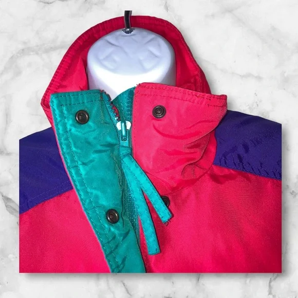 Columbia Vintage Powder Keg Women’s AllWeather Coat Excellent Condition Sz Large - Picture 5 of 16